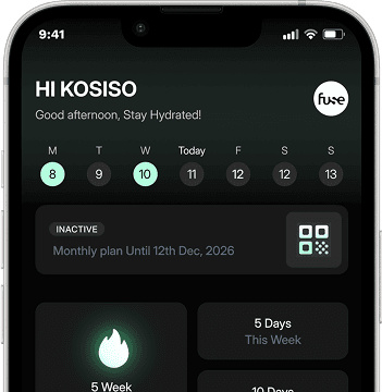 The Stryde member app home screen